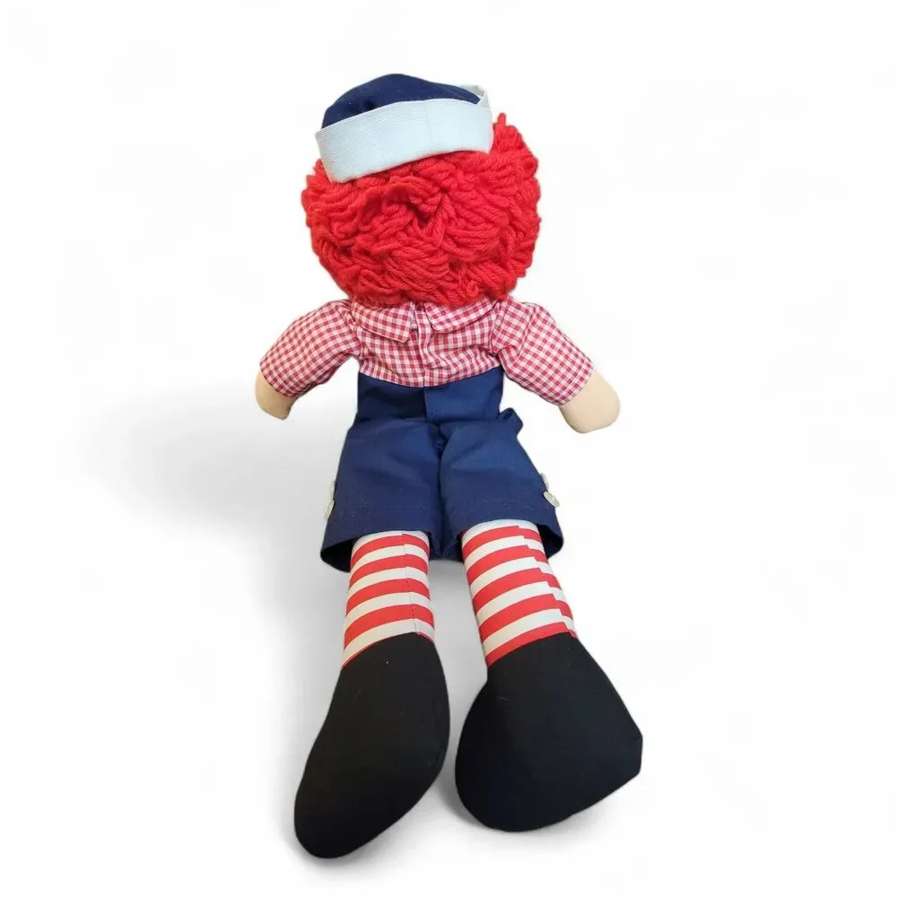 Vintage Raggedy Andy Doll Handmade Etc Etc By Marlene 20" VTG Collectible Retro - Picture 3 of 7
